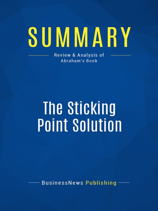 Title details for Summary by BusinessNews Publishing - Available